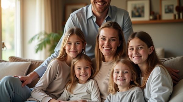 Comment réussir votre séance photo famille à domicile